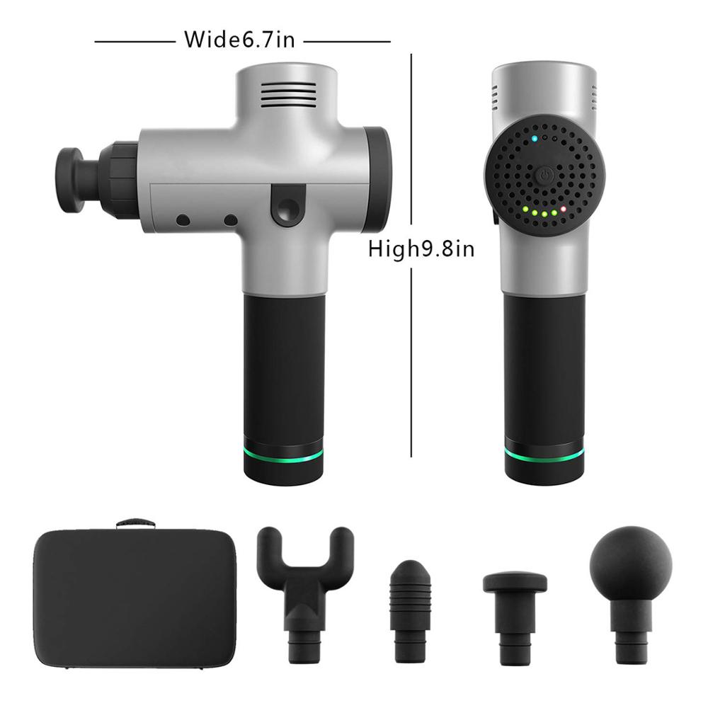 Deep Tissue Muscle Massage Gun for Fast Recovery & Pain Relief