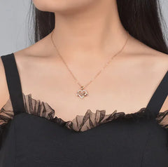 FREE Simple Love Heart Collarbone Necklace