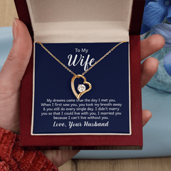 Forever Love Necklace - To My Wife