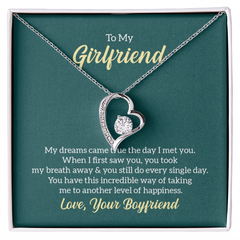 Forever Love Necklace - To My Girlfriend