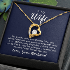 Forever Love Necklace - To My Wife